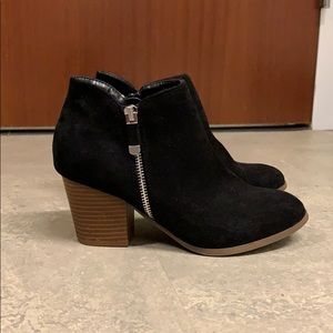 Style & Co suede booties
